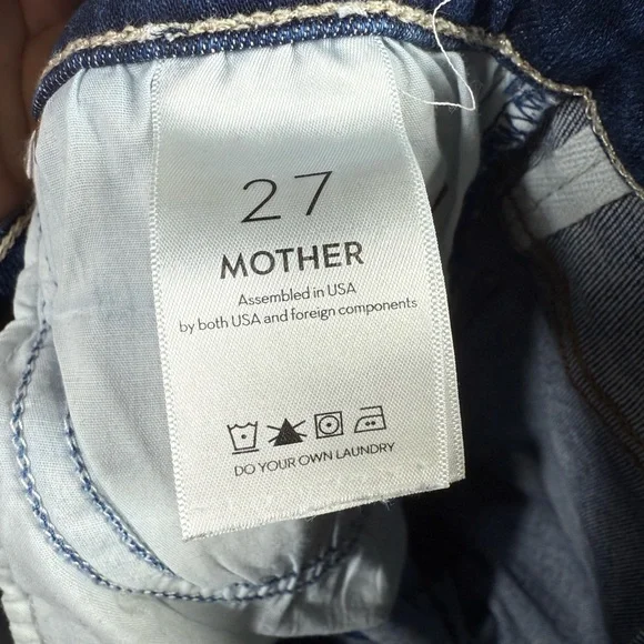 Mother The Stunner Ankle Fray Size 27 - Picture 7 of 8